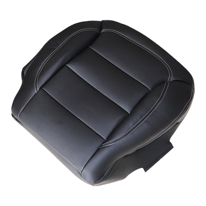 For 2012-2015 Mercedes Benz ML250 ML350 ML400 Driver Bottom Leather Seat Cover Black