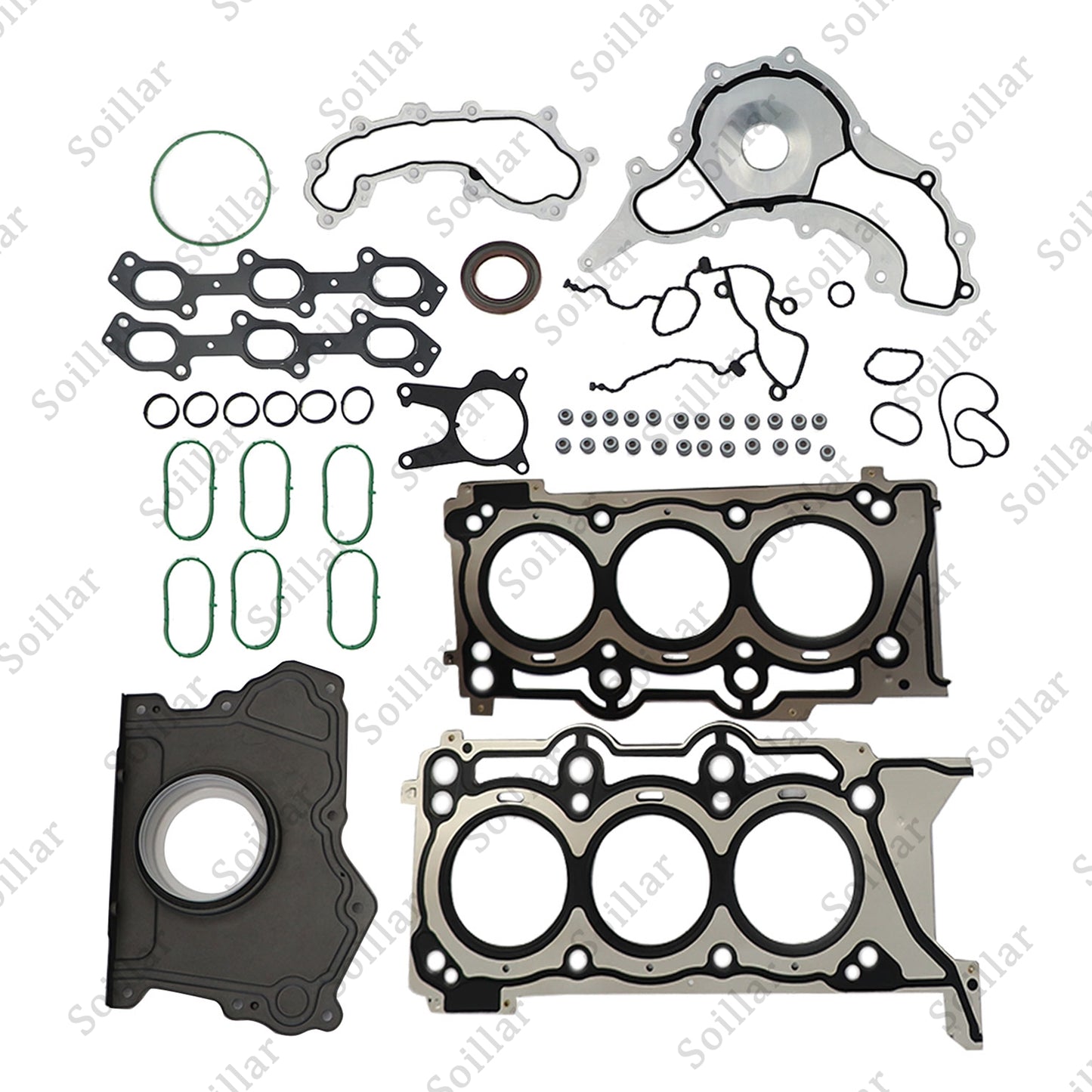 Engine Head Gasket Set For Maserati Quattroporte M156 Ghibli Levante 3.0L
