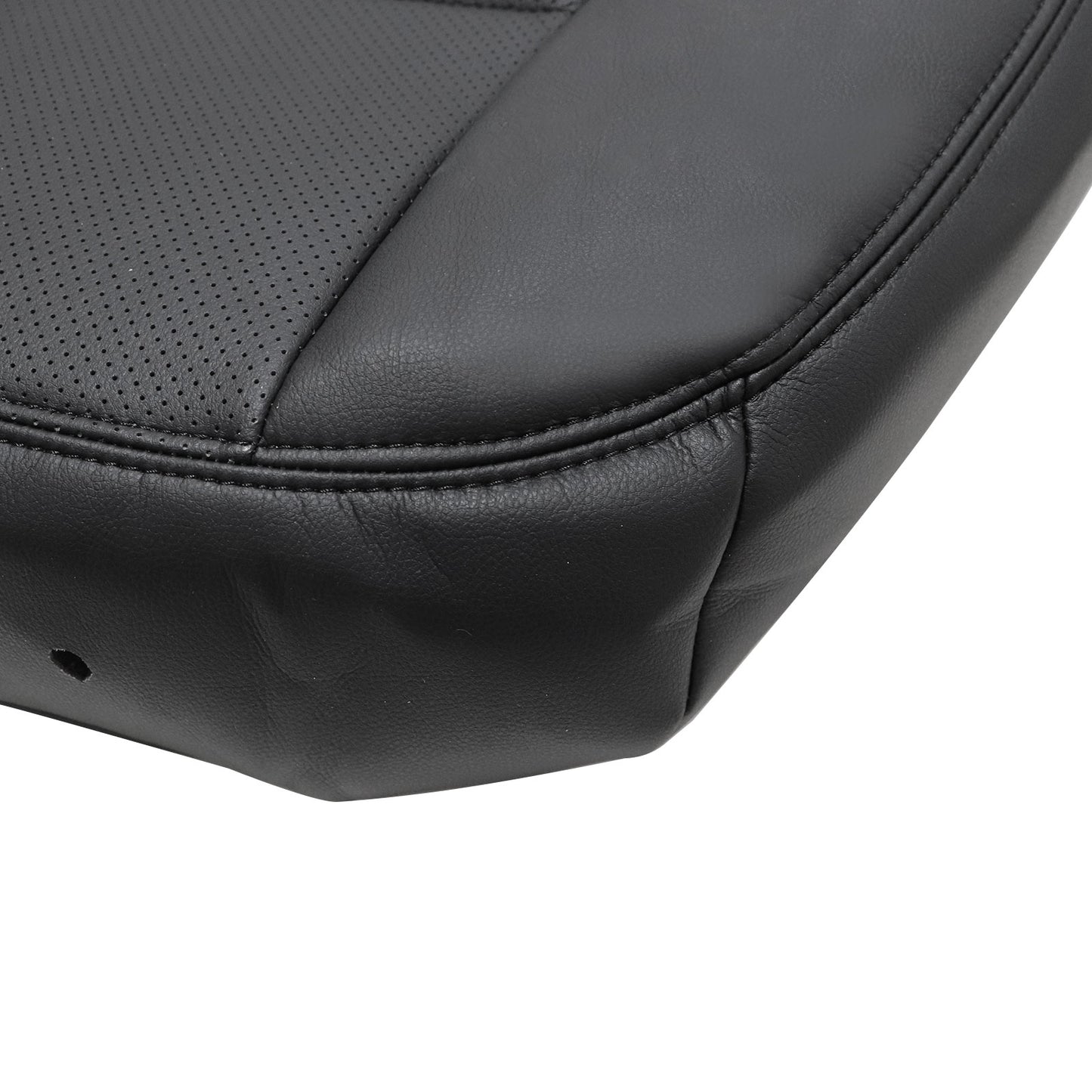 For 2008-2014 Mercedes Benz C250 C300 C350 Driver Top Replacement Leather Seat Cover Black