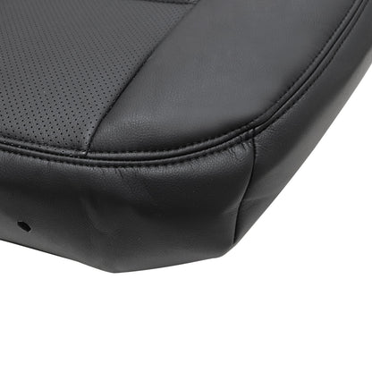For 2008-2014 Mercedes Benz C250 C300 C350 Driver Top Replacement Leather Seat Cover Black