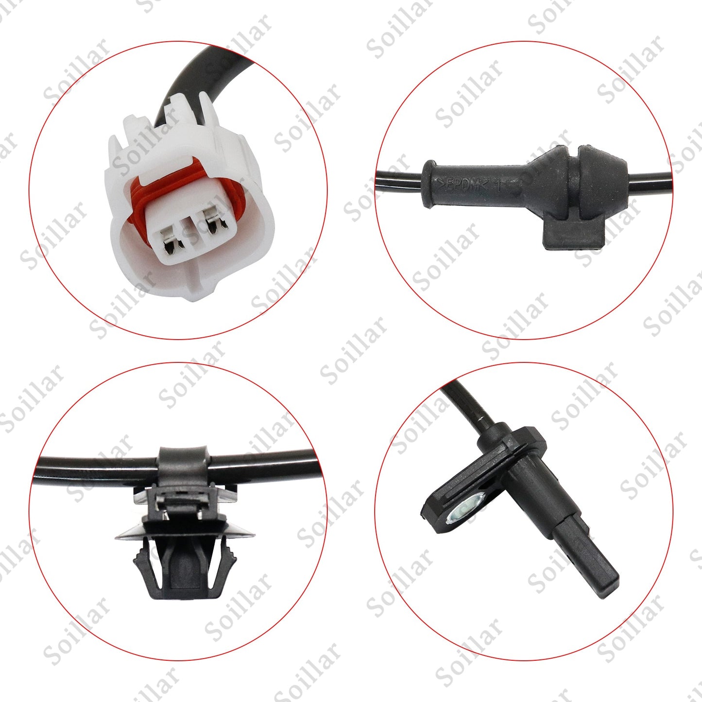 Front ABS Speed Sensor LH/RH For 2014-2021 MITSUBISH MIRAGE G4 4670B087