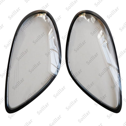 2x Car Front Headlight Lens Cover Shell For Porsche Boxster Cayman 981 2014-2016