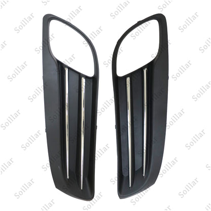 New Fog Lamp Covers Black Set LH+RH For Hyundai Genesis Coupe 2010-2012