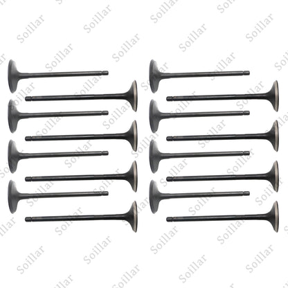 Exhaust Intake Valve Kit Fit 2009-17 Toyota Lexus Scion 2.5L 2.7L 3.5L DOHC 16V