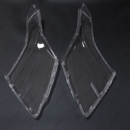 For Cadillac SRX 2010-2015 Left+Right Side Headlight Headlamp Clear Lens Cover
