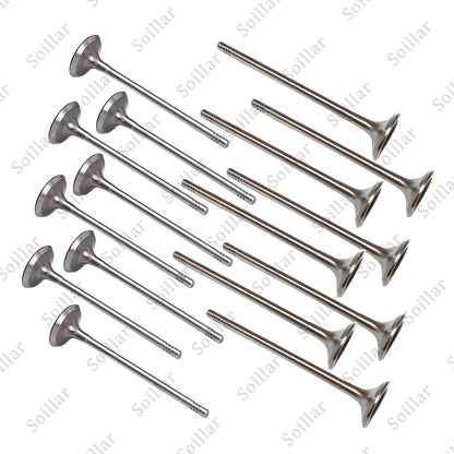 Exhaust Intake Valves For BMW Mini 118i Cooper S F20 F30 R55 R56 N13 N18 1.6T