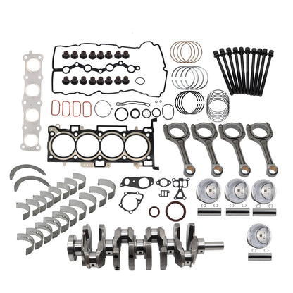 Fit Hyundai Kia 2.4 G4KJ Engine Rebuild Kit Crankshaft & Con rods & Bearing Set