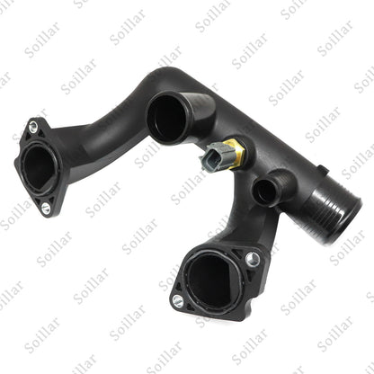 Thermostat Cover Outlet Pipe w/Sensor Fit Jaguar Vanden Plas XJ8 & XK8 USA