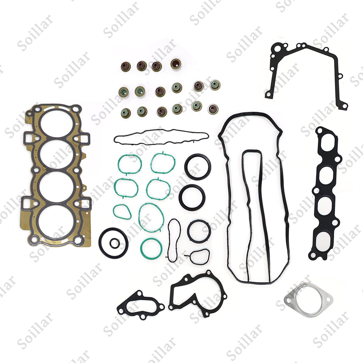 Head Gasket Set Fit 2011 2012 2013 2014 2015 2016 Ford Fiesta 1.6L L4 DOHC TIVCT