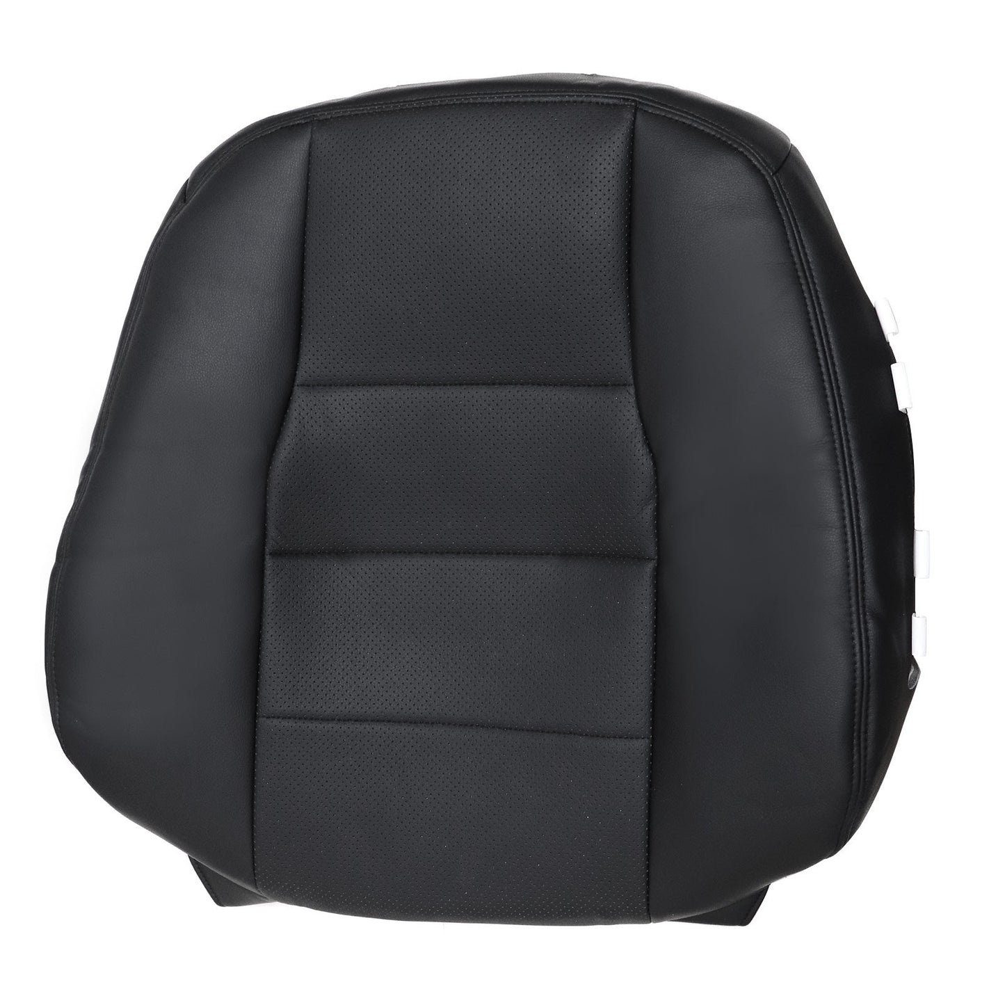 For 2008-2014 Mercedes Benz C250 C300 C350 Driver & Passenger Bottom & Top Replacement Leather Seat Cover Black
