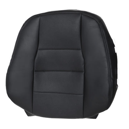 For 2008-2014 Mercedes Benz C250 C300 C350 Driver & Passenger Bottom & Top Replacement Leather Seat Cover Black