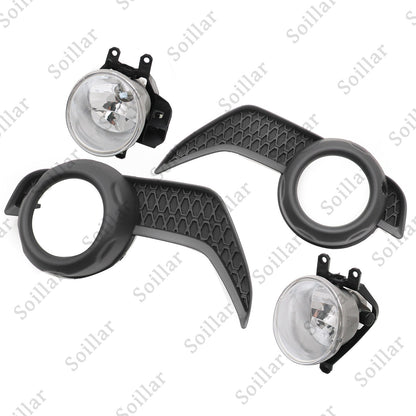 Trim Surround Covers Fog Lights+Lamps Bezel For 2014-2020 Toyota 4Runner /SR5