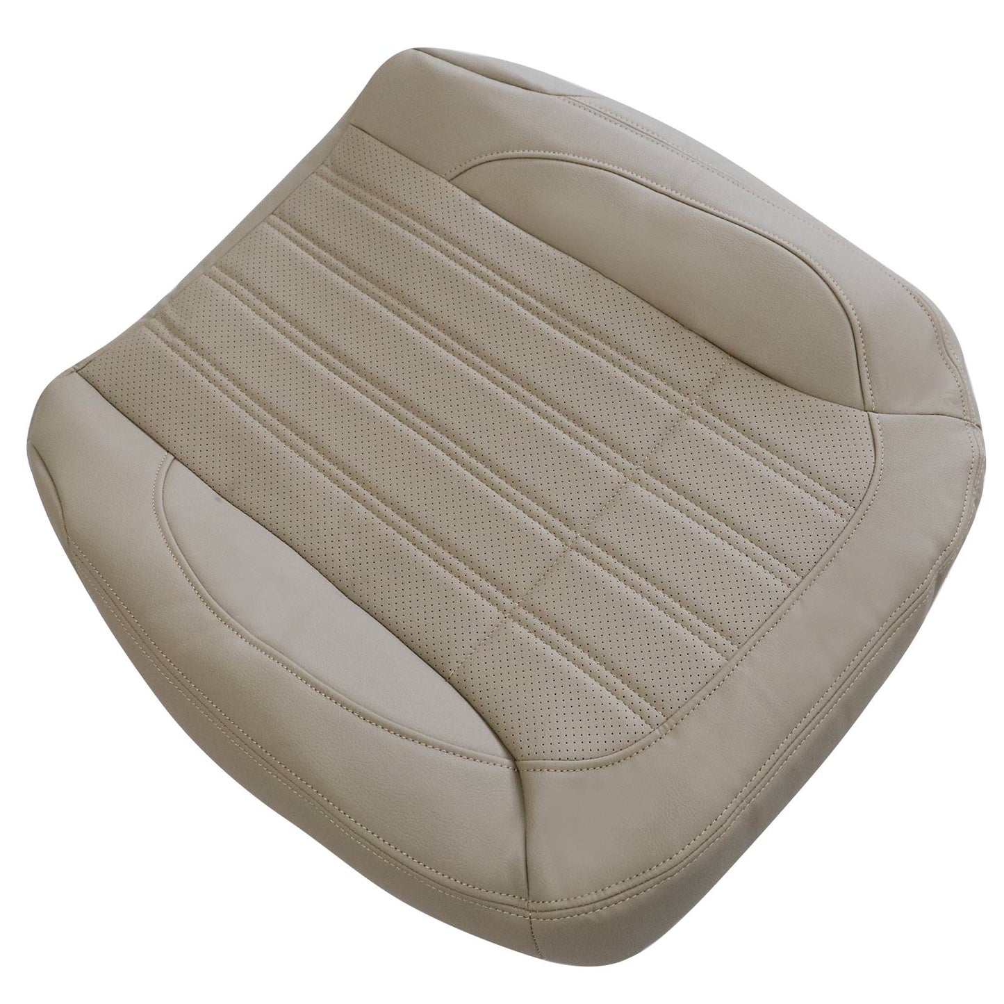 For 2013-2016 Mercedes Benz GL350 GL450 Front Driver Bottom Leather Seat Cover Tan