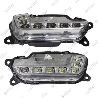 LED DRL Fog Lights Driving Lamps for Mercedes Benz E350 E550 E26 AMG 2010-2016