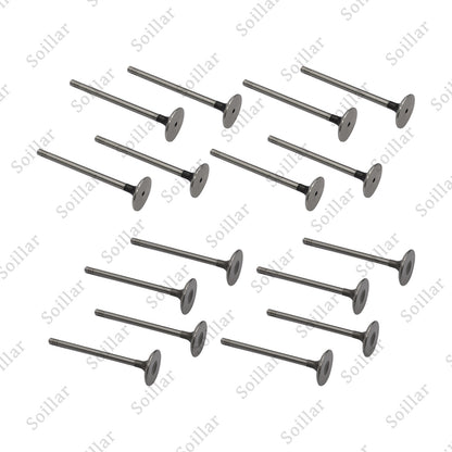 16PCS Intake Exhaust Valves Fit For 2011-2019 Buick Cadillac Chevrolet 1.4L DOHC
