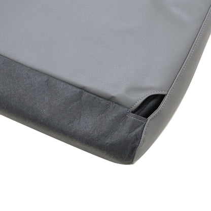 For 2001-2007 Ford F250 F350 F450 F550 Driver Bottom Leather Seat Cover Gray US