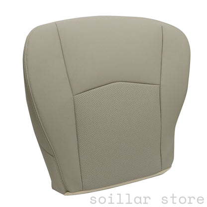 For 2004-2005 Cadillac SRX Driver Bottom Perforated Leather Seat Cover Light Tan
