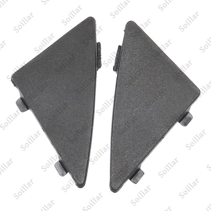 For 2014-2016 Mazda 3 Front Lower Bumper Tow Hook Eye Cover Cap Triangle Trim