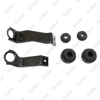 1 Set For Honda Civic 2016-2021 Stay Inter-Cooler Bracket & Bushing Upper Lower