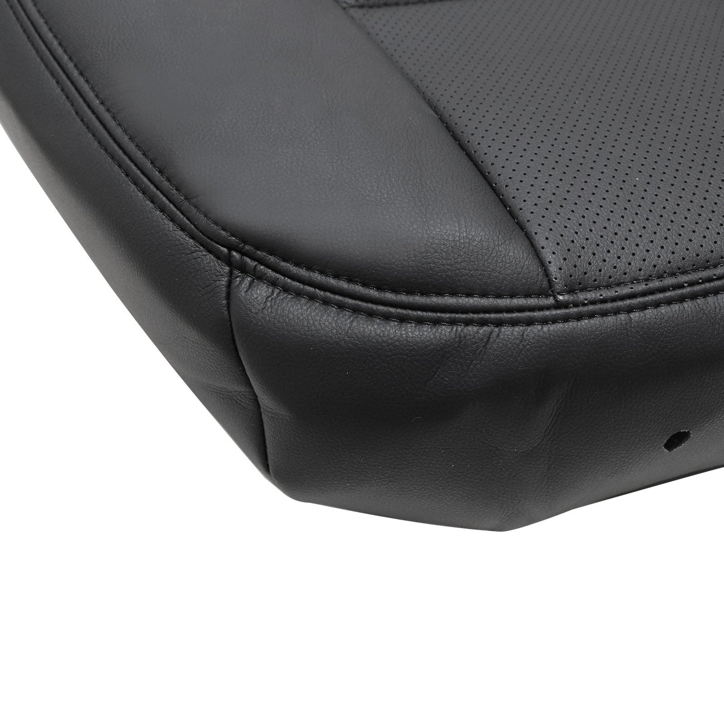 For 2008-2014 Mercedes Benz C250 C300 C350 Passenger Top Replacement Leather Seat Cover Black