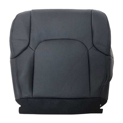 For 2005-2021 Nissan Frontier SL LE Pro-4x S SV Driver & Passenger Bottom Leather Seat Cover Black
