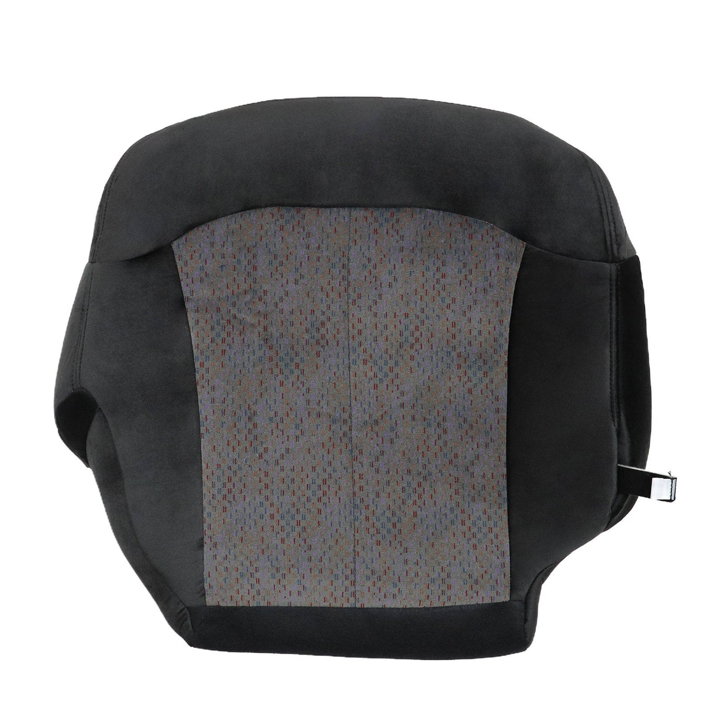 For 1999-2002 Chevy Silverado Driver & Passenger Bottom Cloth Seat Cover Dark Gray