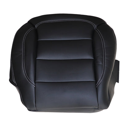 For 2012-2015 Mercedes Benz ML250 ML350 ML400 Driver Bottom & Top Leather Seat Cover Black