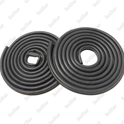 2X Rubber Door Weatherstrip Seals Set Fits Chevy GMC Suburban C/K 1500 2500 3500