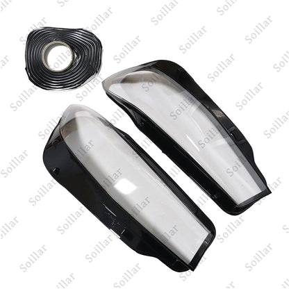 Headlight Pair Headlamp Lens Cover For Infiniti Q50 2014-2021 Front Left Right