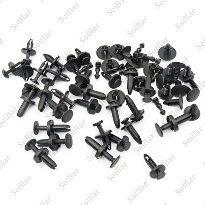 50 Clips For Dodge Charger Bumper Fender Fascia Retainer Fastener Push Rivet Kit