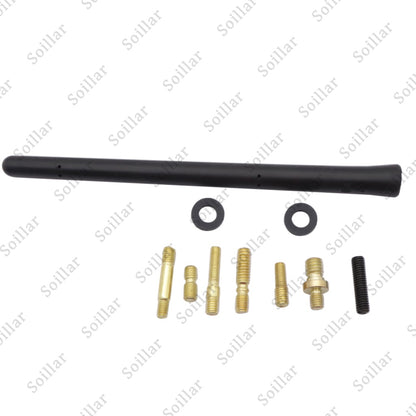 7" Short Car Auto Antenna AM/FM Radio Aerial Black For Acura MDX SH-AWD 2015