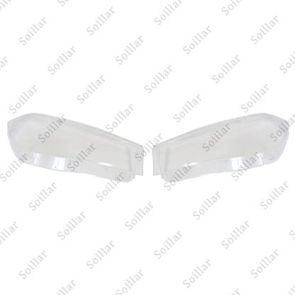 Fit BMW X5 F15 F16 X6 2014-2018 Pair Headlight Headlamp Lens Cover Replacement