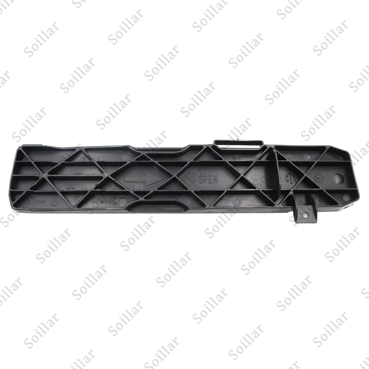 For VW Jetta 2005-2017 Cabin Air Clenaer Filter Retainer Cover Black 1K0819422B
