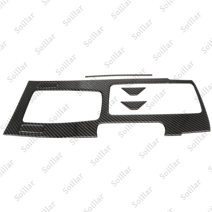 6Pcs For Honda Accord 2013-2017 Carbon Fiber Interior Gear Shift Set Cover Trim