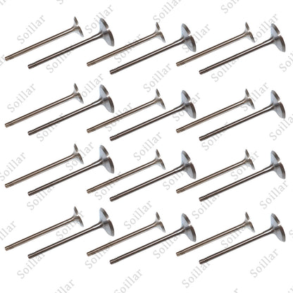 Engine Exhaust Intake Valves Fit For Mercedes Benz C350 E350 R350 S350 3.5L