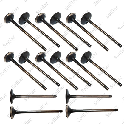1.8L 2.0L Engine Intake & Exhaust Valve Kit For 11-17 Hyundai Kia L4 DOHC 16V
