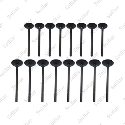 16 PCS Intake & Exhaust valve For 2010-2020 Land Rover Range Rover Sport 5.0 V8