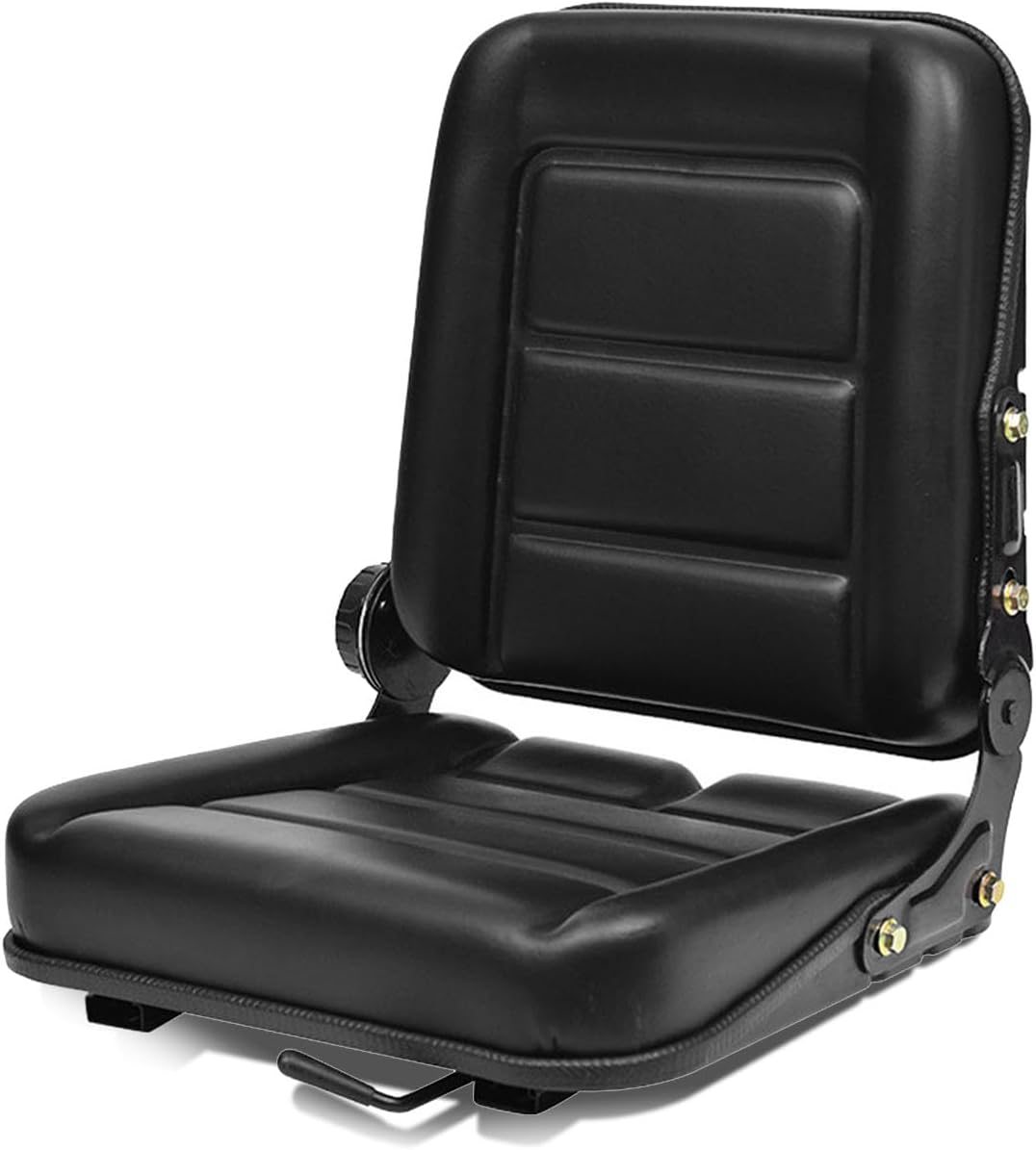 Universal Forklift Lawn Mower Tractor Seat Adjustable Backrest Waterproof
