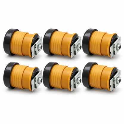 6PCS Body Mount Bushing For 2008-2016 Ford F250 F350 F450 F550 Super Duty