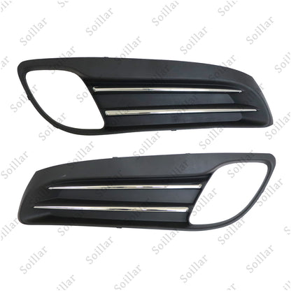 New Fog Lamp Covers Black Set LH+RH For Hyundai Genesis Coupe 2010-2012