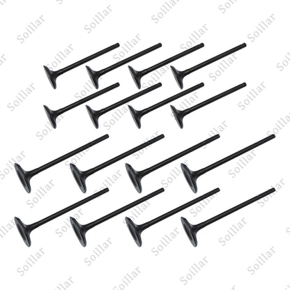 16 PCS Intake & Exhaust valve For 2010-2020 Land Rover Range Rover Sport 5.0 V8