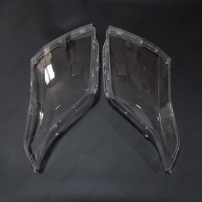 For Cadillac SRX 2010-2015 Left+Right Side Headlight Headlamp Clear Lens Cover