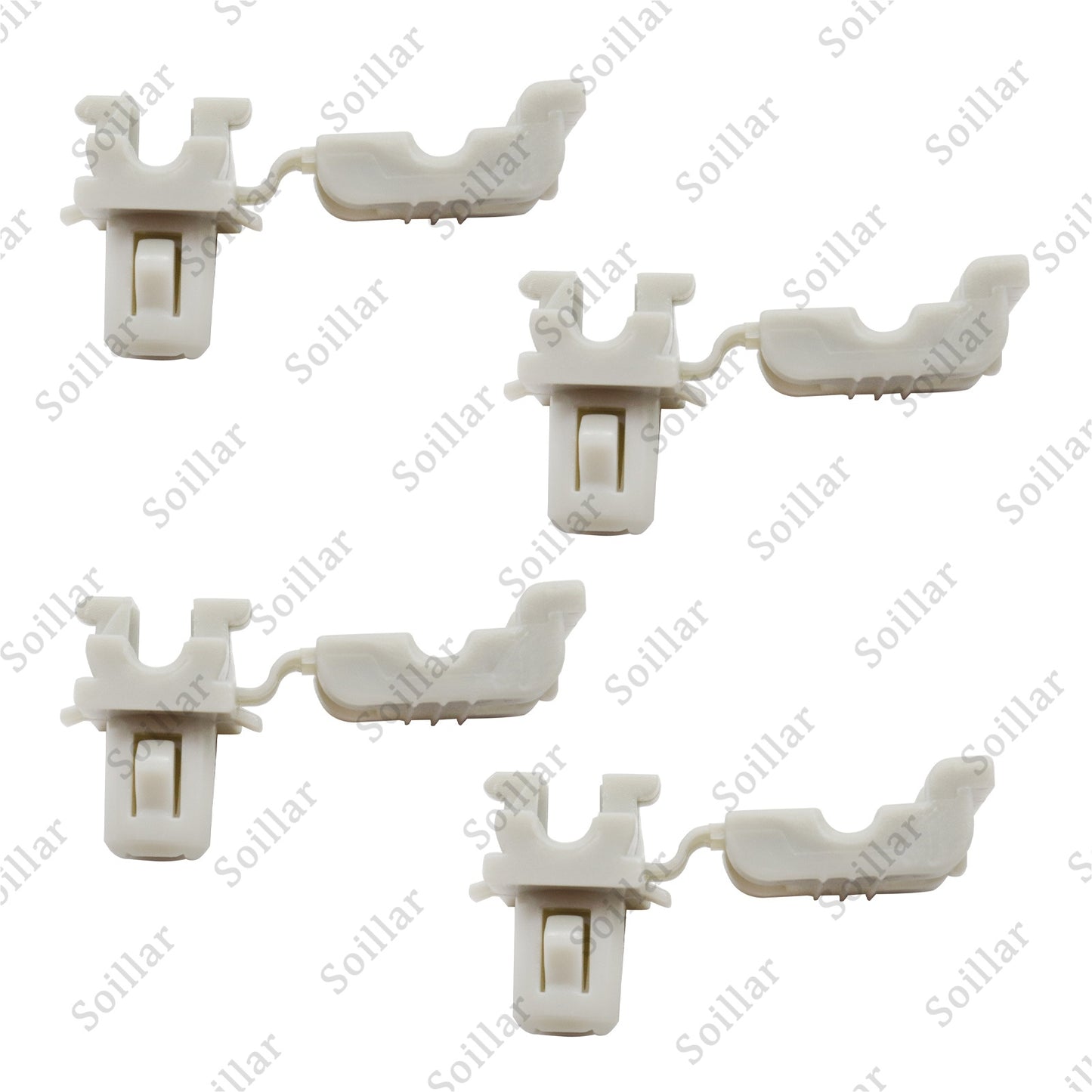 (4) For Ford F150 F250 F350 F450 Super duty Tailgate & Door Lock Rod Latch Clips