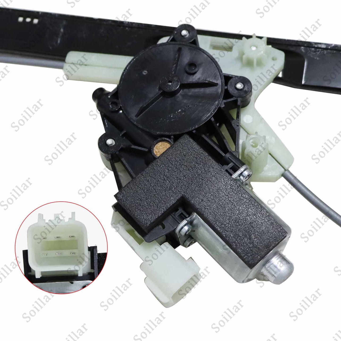 Power Window Regulator w/ Motor for Land Rover Discovery L462 17-20 Front Right