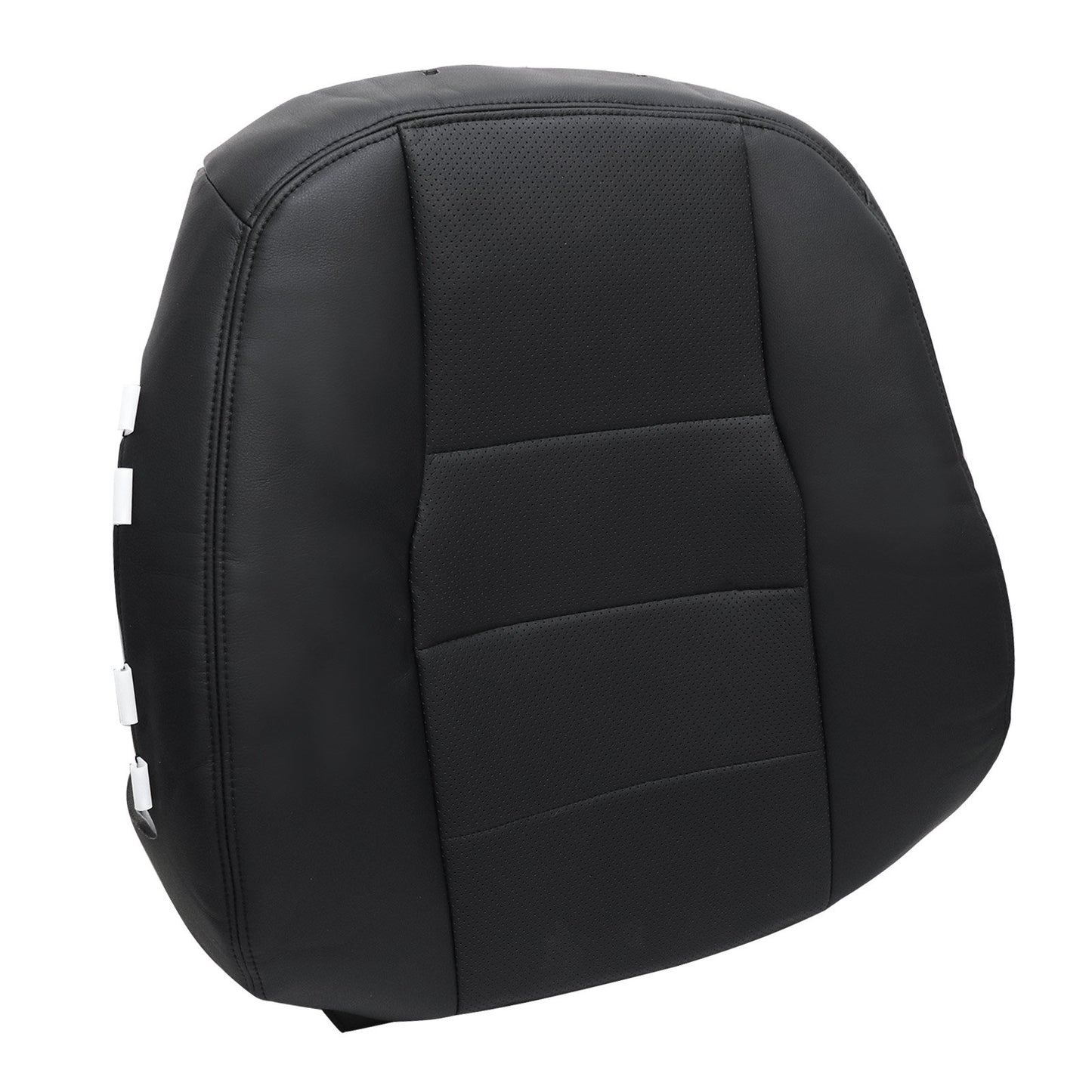 For 2008-2014 Mercedes Benz C250 C300 C350 Passenger Top Replacement Leather Seat Cover Black