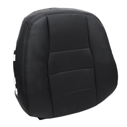 For 2008-2014 Mercedes Benz C250 C300 C350 Passenger Top Replacement Leather Seat Cover Black