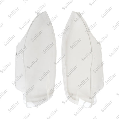 For BMW E81 E82 E87 E88 1-SERIES & 1M 2003-11 Pair Headlight Cover Headlamp Lens