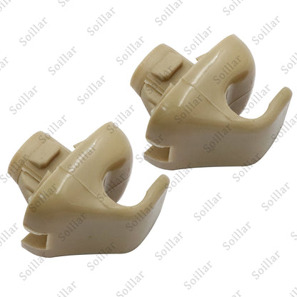 2X For Honda Civic Accord CR-V Sun Visor Bracket Hook Clips Hanger 88217S04003ZA