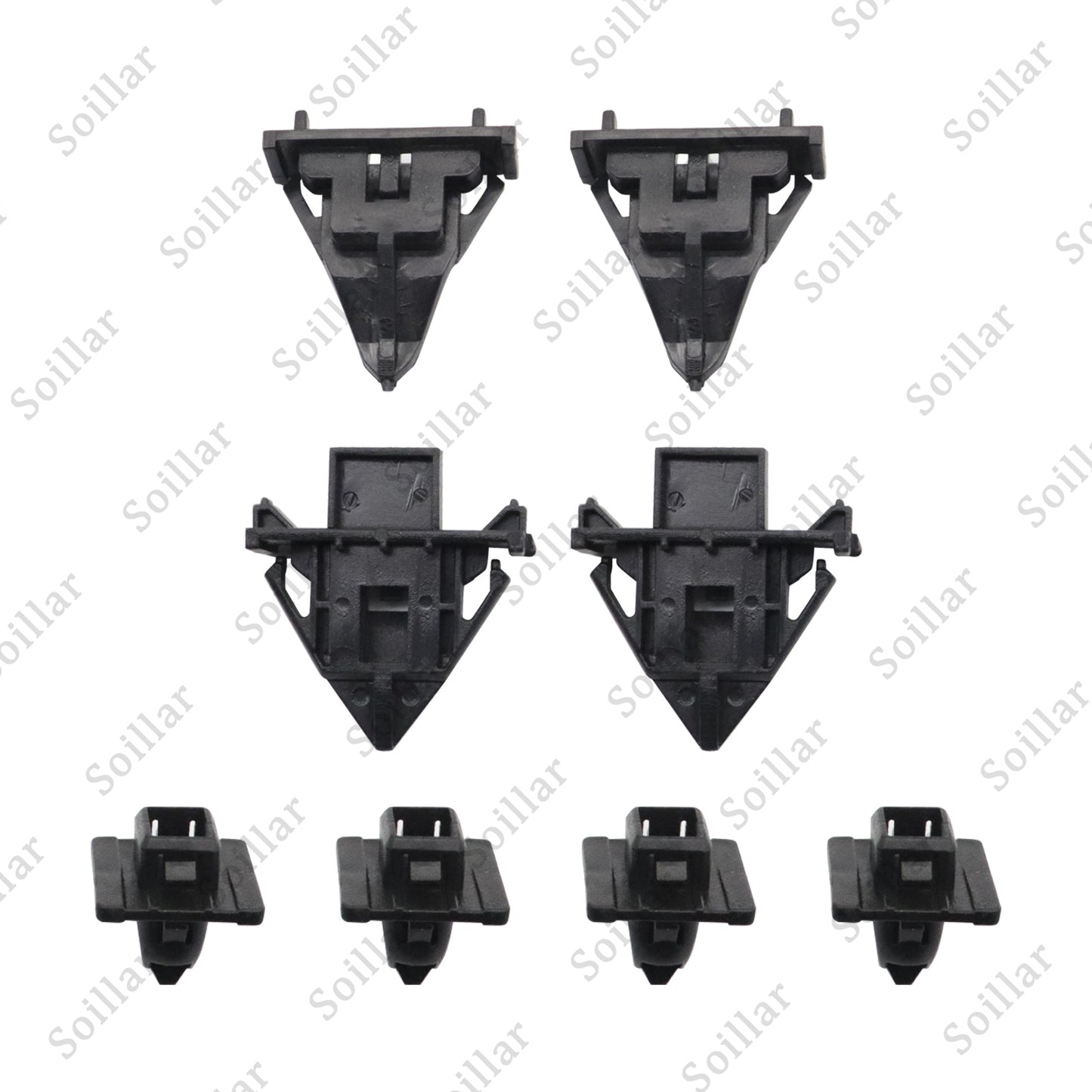 8pcs/Set Cowl Moulding Clip Retainer Kit Fit for Toyota FJ Cruiser 2007-2014