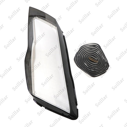 1x Front Left Headlight Clear Lens Shell+ Seal Glue For Audi A7 S7 RS7 2012-2015